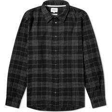 Wool Shirts Norse Projects Shirt Check Charcoal