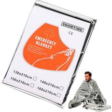 Shein Emergency Blanket Outdoor Survive First Aid Rescue Kit Rescue Foil Thermal Blanket 1pc