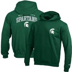 Champion Youth Green Michigan State Spartans Powerblend Two-Hit Pullover Hoodie