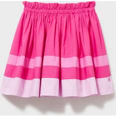 Crew Clothing Kids' Colour Block Skirt, Bright Pink
