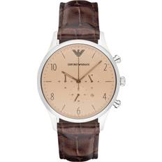 Armani Leather - Men Wrist Watches Armani Emporio Classic D