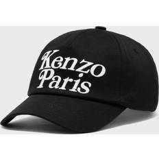 Kenzo Men Accessories Kenzo Black x Verdy Brand-embroidered Cotton-canvas cap 1SIZE