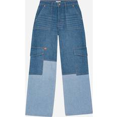 Jeans Ganni Jeans in Mid Blue Vintage Cotton/Organic Cotton Women's Mid Blue Vintage