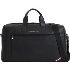 Black - Leather Duffle Bags & Sport Bags Tommy Hilfiger Central Duffle Bag Black