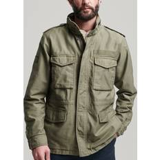 Superdry M - Men Outerwear Superdry Military M65 Jacket, Dusty Olive Green