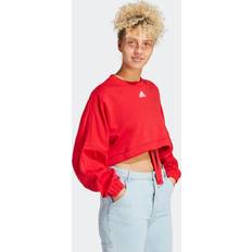 Adidas Red - Women Jumpers adidas Sportswear Dance Sweat Red, Red, L, Women Red