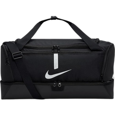 Zipper Duffle Bags & Sport Bags Nike Academy Team Hardcase Football Duffel Bag Medium - Black/Black/White
