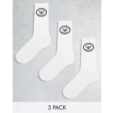 Armani Socks Armani Emporio Pack Socks White