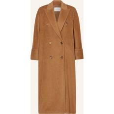 Cashmere Coats Max Mara Caronte oversized camel wool coat brown