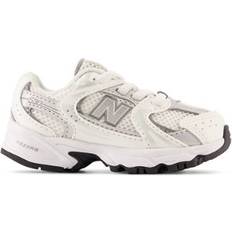 Running Shoes New Balance Infants 530 Bungee - White with Silver Metallic