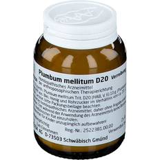 Plumbum Mellitum D 20 Trituration