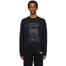 Moschino Jumpers Moschino Teddy Bear Sweatshirt Black