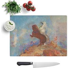 Red Chopping Boards East Urban Home Apollo Redon Chopping Board