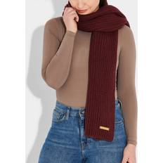 Scarfs Katie Loxton Cacao Ribbed Knit Scarf KLS543