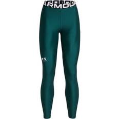 Turquoise Trousers & Shorts Under Armour Hg Authentics Leggings Green Woman