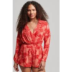 Superdry Jumpsuits & Overalls Superdry Vintage Beach Playsuit Hawaiian Coral