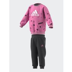 M Tracksuits adidas BRAND LOVE CREW TRACKSUIT INFANTS