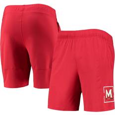 Under Armour Men's Red Maryland Terrapins Mesh Raid Performance Shorts Red Red
