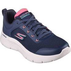 Orange Walking Shoes Skechers 124817/NVCL GO WALK FLEX CALEY Ladies Athletic Navy/Coral