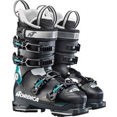 Blue Downhill Boots Nordica Promachine 95 GW W Ski Boots Black Anthracite Blue 2024