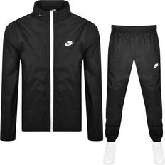 Nike Black Jumpsuits & Overalls Nike Club Lined Woven Tracksuit Men - Black