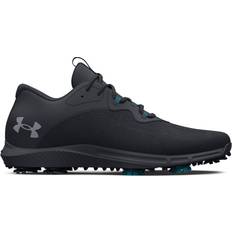 41 - Men Golf Shoes Under Armour Charged Draw 2 Wide M - Black/Steel