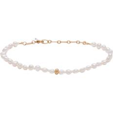 Pearl Anklets Anni Lu Women's Stellar Pearly Anklet in White END. Clothing
