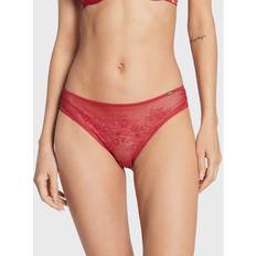 Red - Women Knickers Gossard Womens Lace Brief Red Polyamide