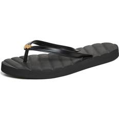 Tory Burch Slippers & Sandals Tory Burch Women's Kira Flip Flops, Perfect Black/Gold