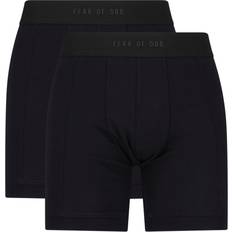 Fear of God Underwear Fear of God Two-Pack Black Boxer Briefs Black