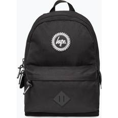School Bags Hype black midi backpack