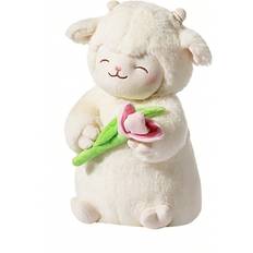 Shein 1pc Super Soft Stuffed Plush Toy Lamb Tulip Flower