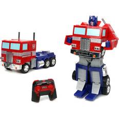RC Robots Jada Transformers Optimus Prime Converting RC