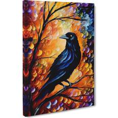 Troyanek Raven Bird Vol.2 Multicolour Framed Art 35x50cm