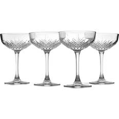 Pasabahce Champagne Glasses Pasabahce Coppe Timeless Champagne Glass 25.5cl 4pcs