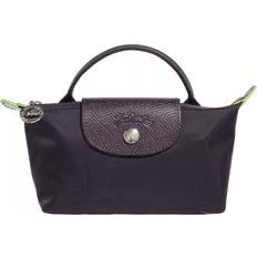Inner Pocket Clutches Longchamp Le Pliage Pouch with Handle - Bilberry