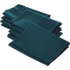 Linen Cloth Napkins Linen 1818Pop-pk10-TealDrkP82 Cloth Napkin (45.72x45.72cm)
