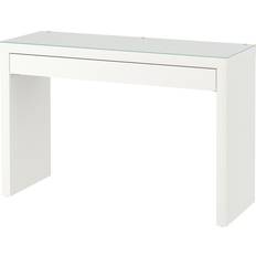 Retractable Drawers Tables Ikea Malm White Dressing Table 41x120cm