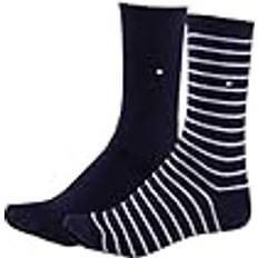 Tommy Hilfiger Women Socks Tommy Hilfiger Damen Stripe Socks Socken, Midnight Blue, 39-42
