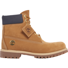Blue Lace Boots Timberland Mens 6" Premium MC Hip Hop Boots Mens Wheat/Navy
