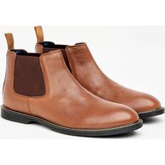 Chelsea Boots on sale Duck and Cover Maxwall Leather Mens Tan