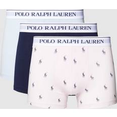 Polo Ralph Lauren Men Underwear Polo Ralph Lauren CLASSIC TRUNK-3 PACK blue male Boxers & Briefs now available at BSTN in