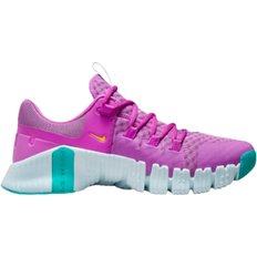 Purple - Women Gym & Training Shoes Nike Free Metcon 5 W - Hyper Violet/Glacier Blue/Dusty Cactus/Laser Orange
