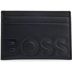 Leather Card Cases Hugo Boss Big BB Card Holder - Black