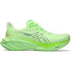 11 - Men Running Shoes Asics Novablast 4 M - Illuminate Green/Lime Burst