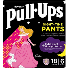 Huggies Pull-Ups Night Time Pants Size 6 18pcs