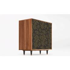 Ebern Designs Blawnox Walnut Brown Sideboard 93.6x96.5cm