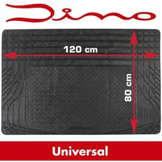 Dino Car Interior Dino Kofferraummatte universal zuschneidbare Gummimatte Antirutschmatte universeller Kofferraumschutz