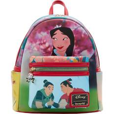 Yellow School Bags Loungefly Disney: Mulan Princess Scene Mini Backpack