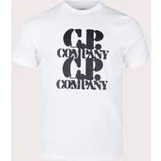 C.P. Company Men Clothing C.P. Company Men's 30/1 Jersey Graphic T-Shirt White 42/Regular